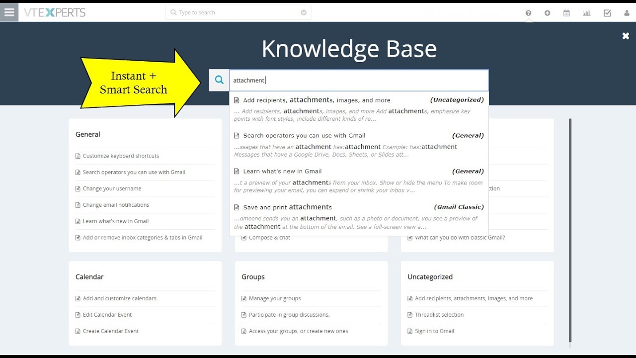 Knowledge Base - Extension for VTiger
