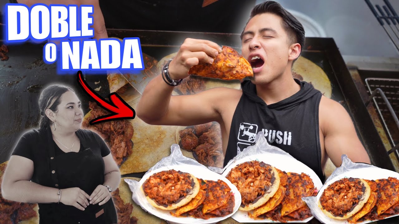 EL RETO de TACOS &ldquo;COCHINISA&rdquo; que NADIE HA LOGRADO 🌮 | **Doble o Nada 🇲🇽🔥