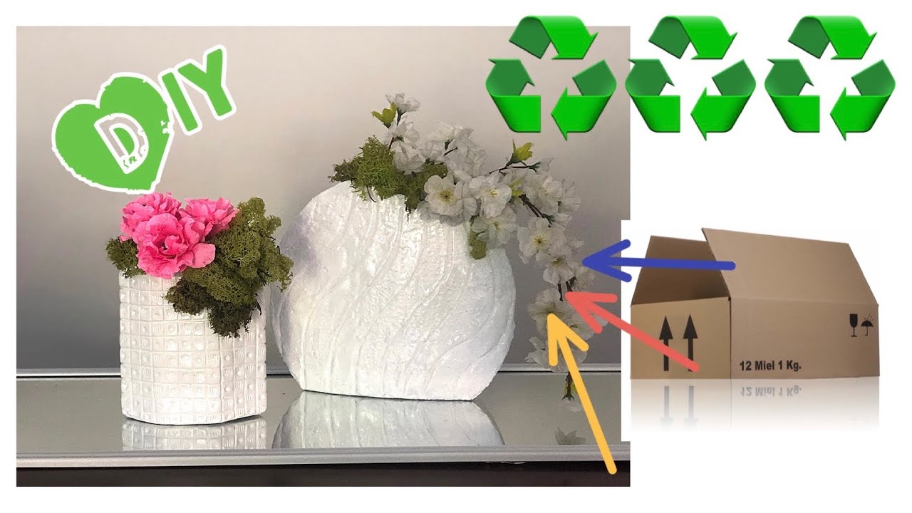 ИЗГОТОВЛЕНИЕ ПЕРЕРАБОТАННОГО КАРТОНА ДЛЯ УКРАШЕНИЯ DIY
