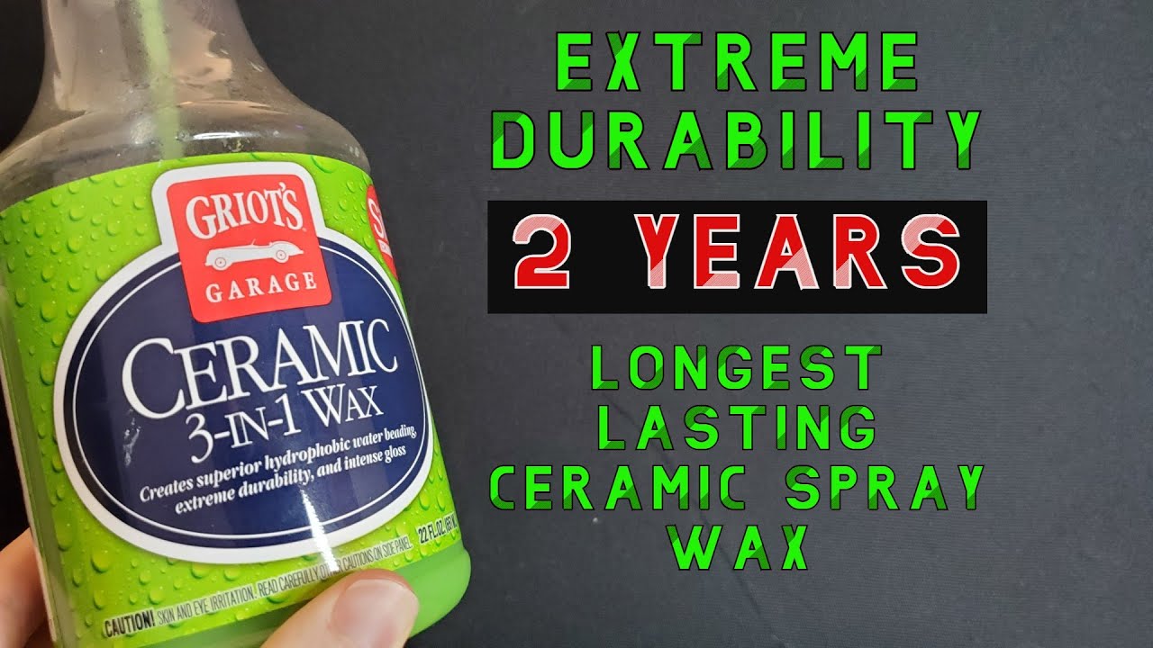 Longest Lasting Ceramic Wax - Griots 3-1 Ceramic Wax
