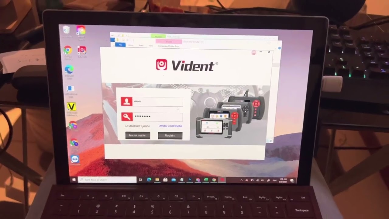 Actualización equipos vident y solución de pantalla negra o blanca