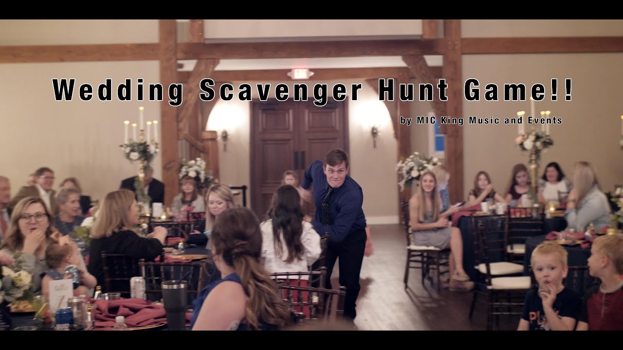 Wedding Scavenger Hunt Game by MIC King Music and Events
