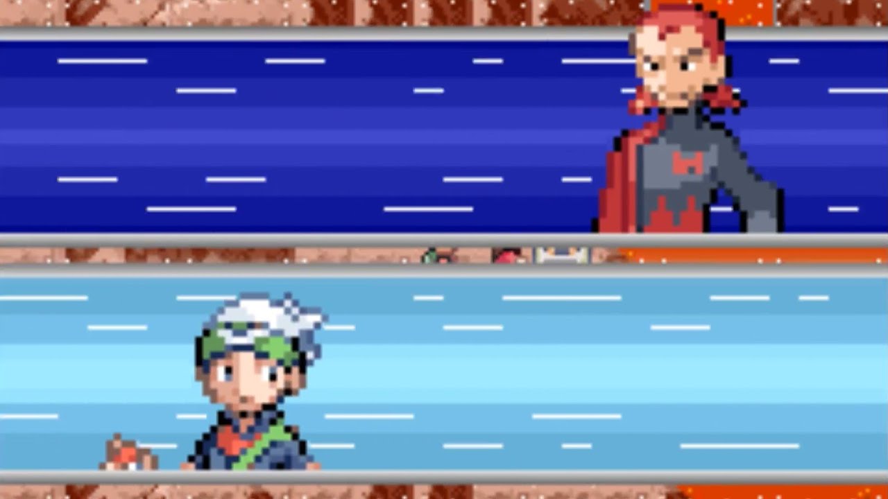 Pokemon Emerald Kaizo - vs Magma Leader Maxie (1st Battle)