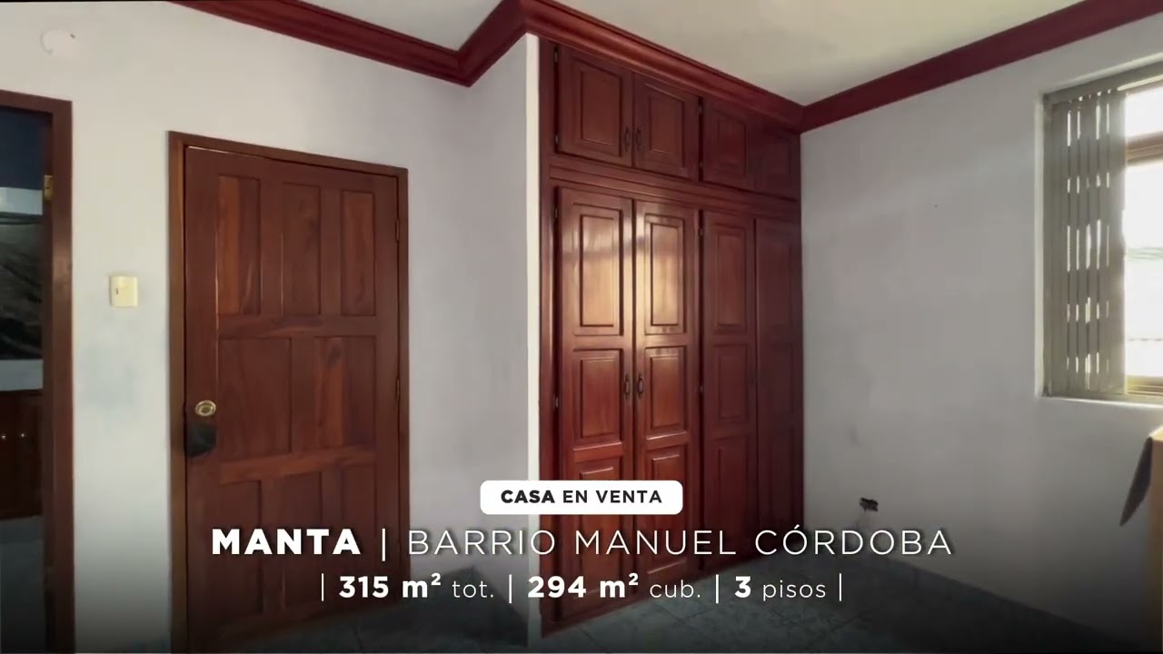 Casa en venta en el Centro de Manta