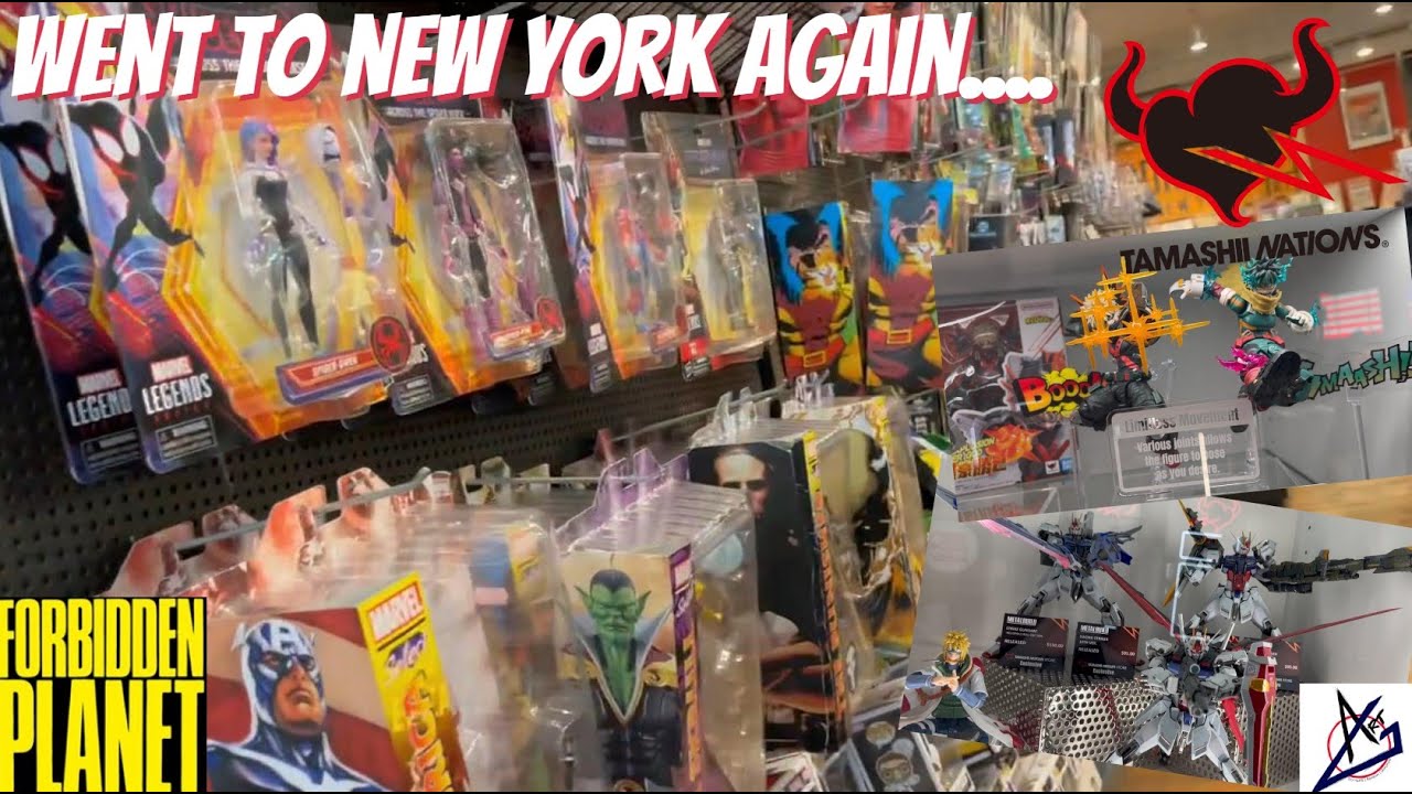 EP553 -I'm in New York Again.....Tamashii Nations Store & Forbidden Planet!