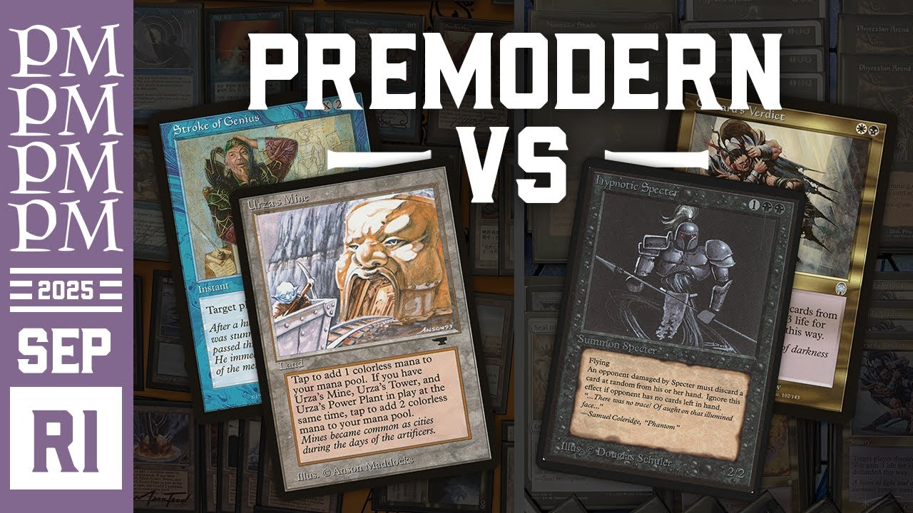 UW TRON против Deadguy Ale — Раунд 1 — Сентябрь 2025 г. Premodern Monthly