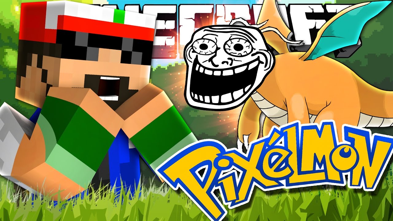 MY *TROLL* TEAM IS OP! in Minecraft Pixelmon!
