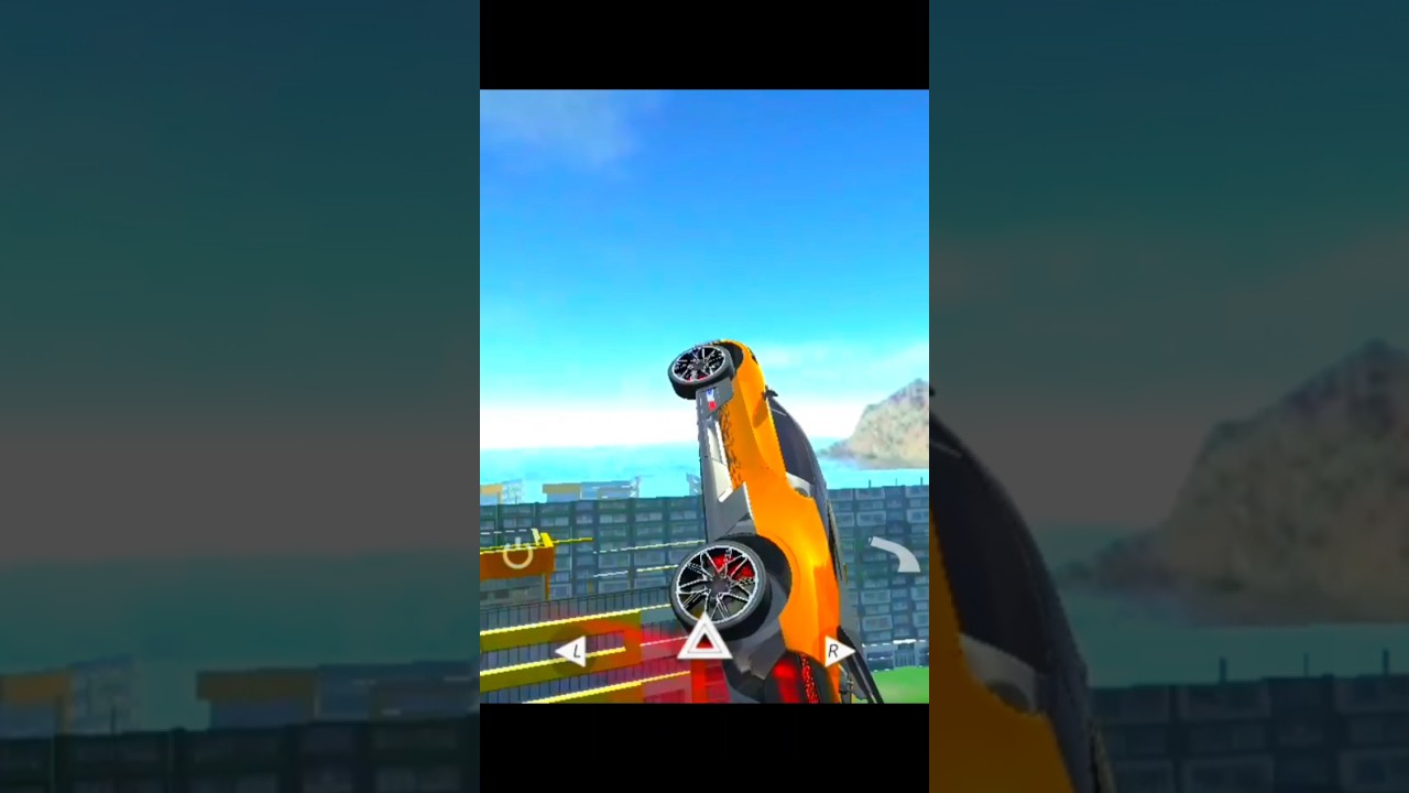 Buggati Divo Reverse Longest Jump 💀😈 In Car Simulator 2 #carsimulator2 #shorts #viralshort