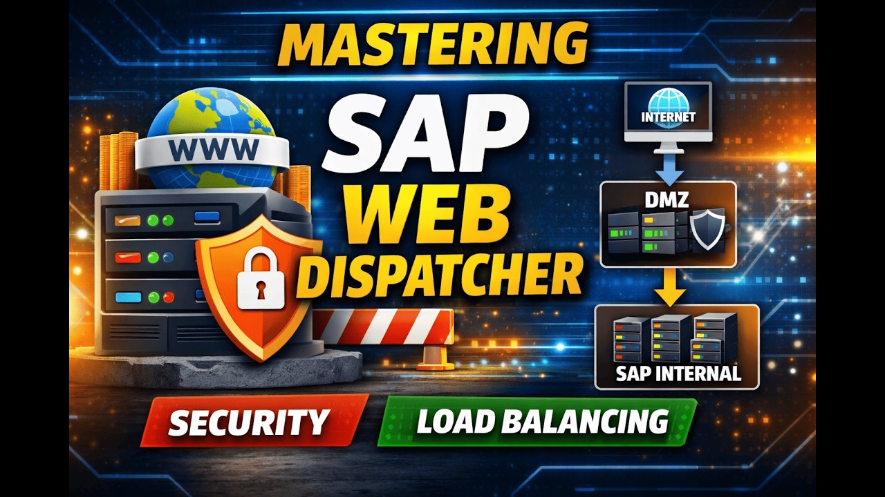 Unlocking SAP Secrets: Master the Web Dispatcher in Under 10 Minutes!
