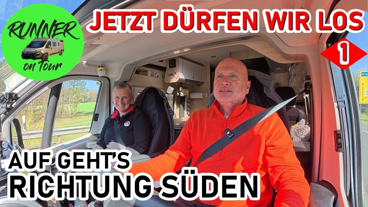 START DER NÄCHSTEN TOUR - 4 WOCHEN |  MIT DEM WOHNMOBIL NACH SPANIEN | AB IN DEN SÜDEN - DIE ANREISE
