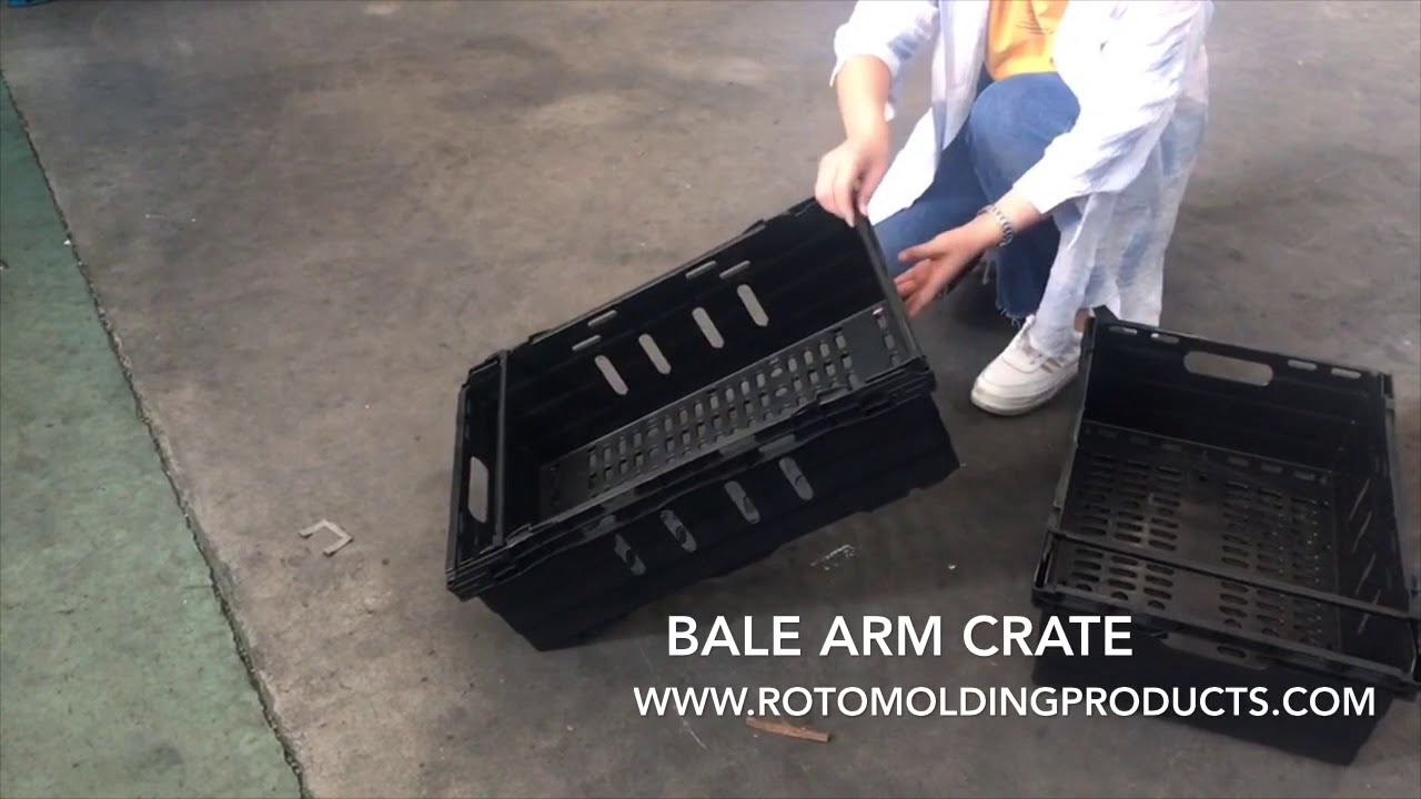 Treering company -Stacking and Nesting Containers Bale Arm Crate