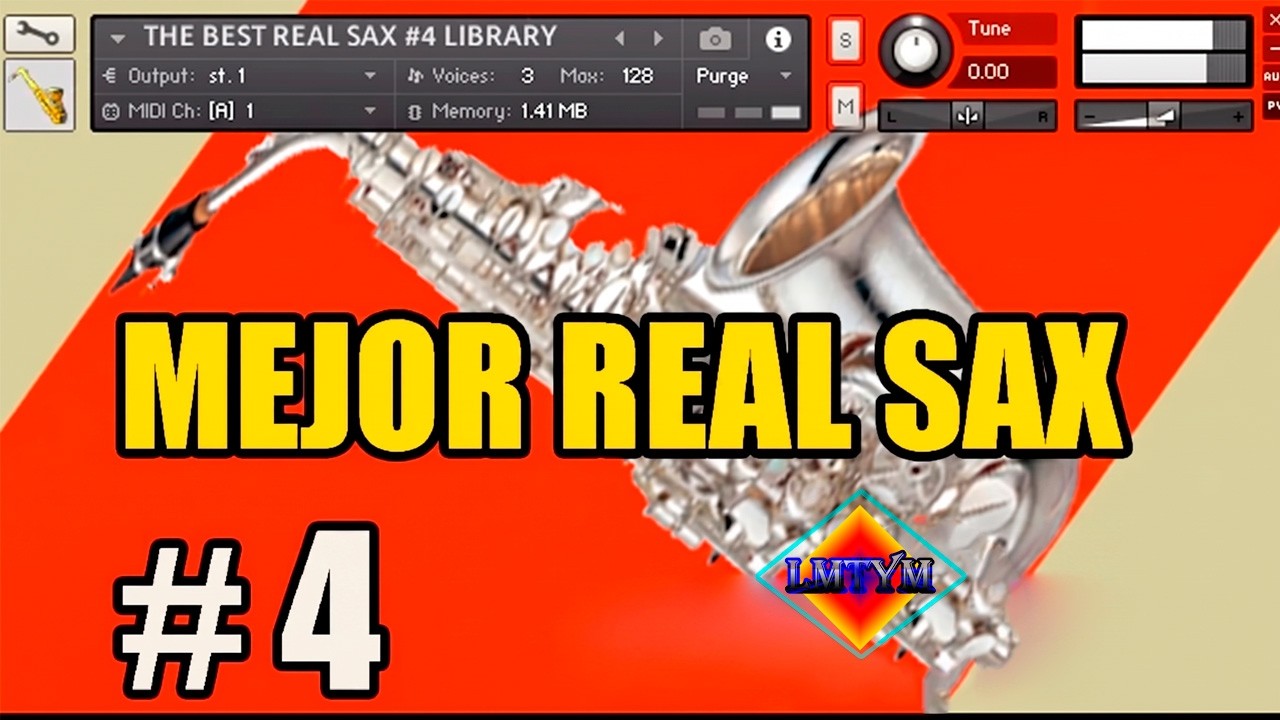 THE BEST REAL SAX #4 LIBRARY 🎷🎷🎷😱LAS MEJORES LIBRERÍAS😱KONTAKT SAMPLES😱🎷🎷💻🎹By LMTYM💯