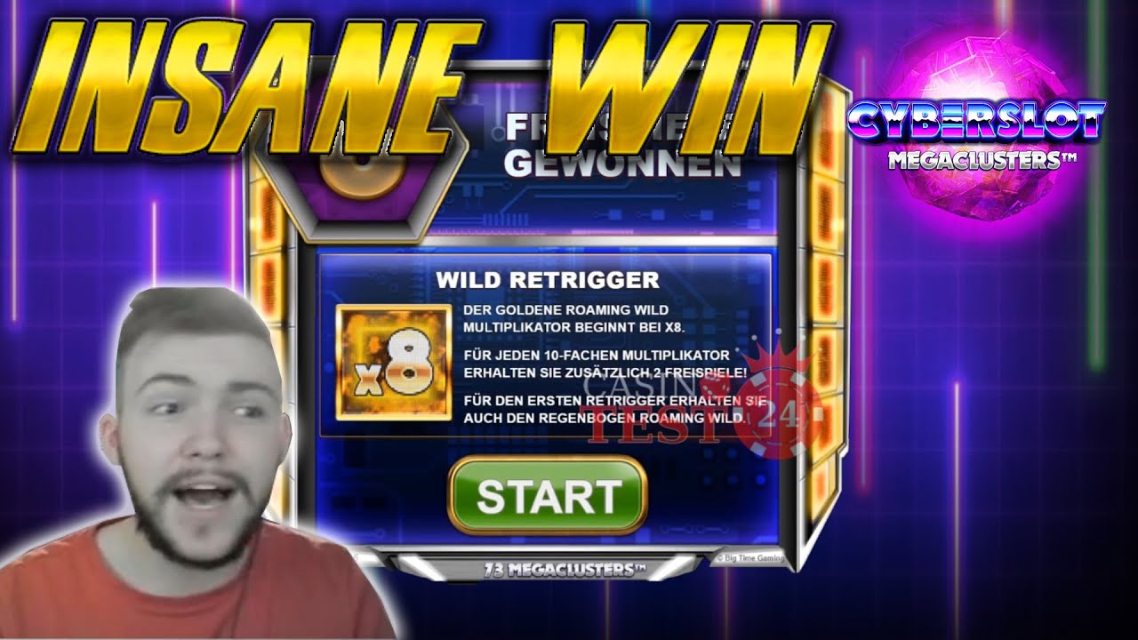 INSANE WIN ON CYBERSLOT MEGACLUSTERS BONUS - 5&euro; BET