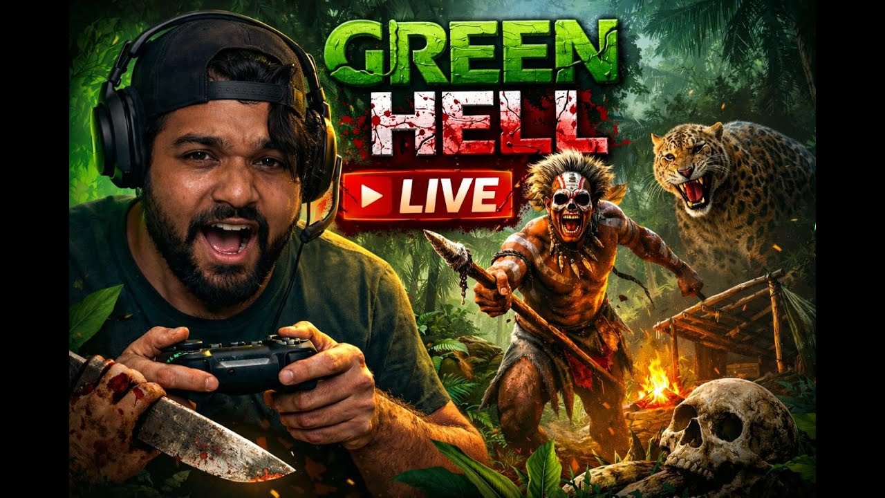 GREEN HELL🔴: I Became a Jungle Prisoner!