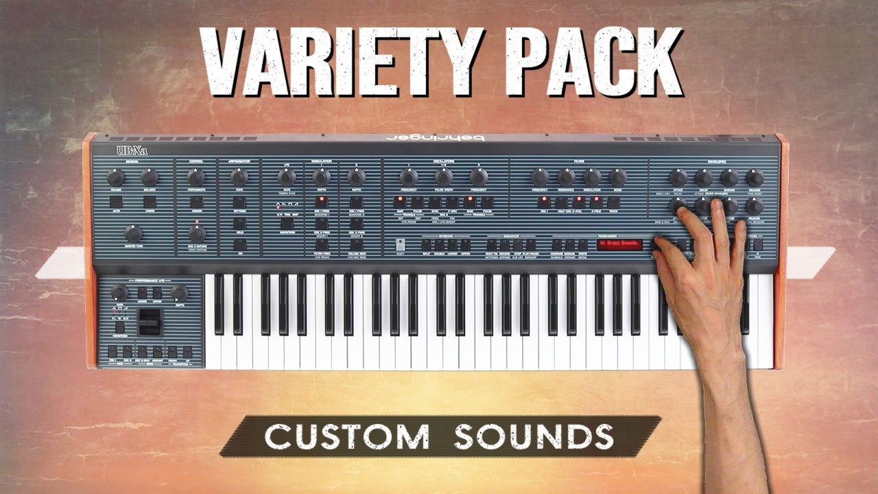 ► Ultra-Fast demo ► 128+ custom presets / patches - no talking sounds only (Behringer UB-XA D)