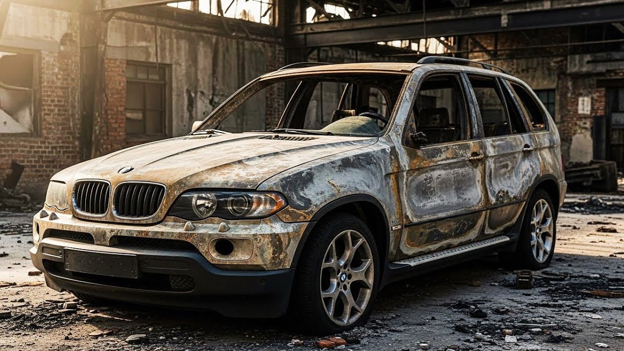 ASMR Car Restoration! BMW X5 2005 Abandoned Full Restoration