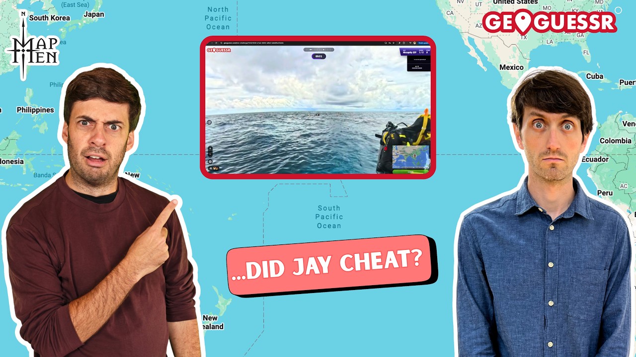 Map Men vs Geoguessr 2: Mark's Revenge?