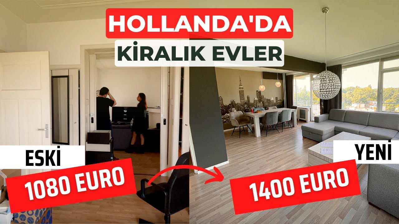 Hollanda'da Kiralık Evlere Bakmaya Gidiyoruz | Hollanda'da Ev Fiyatları | Dikkat Etmeniz Gerekenler