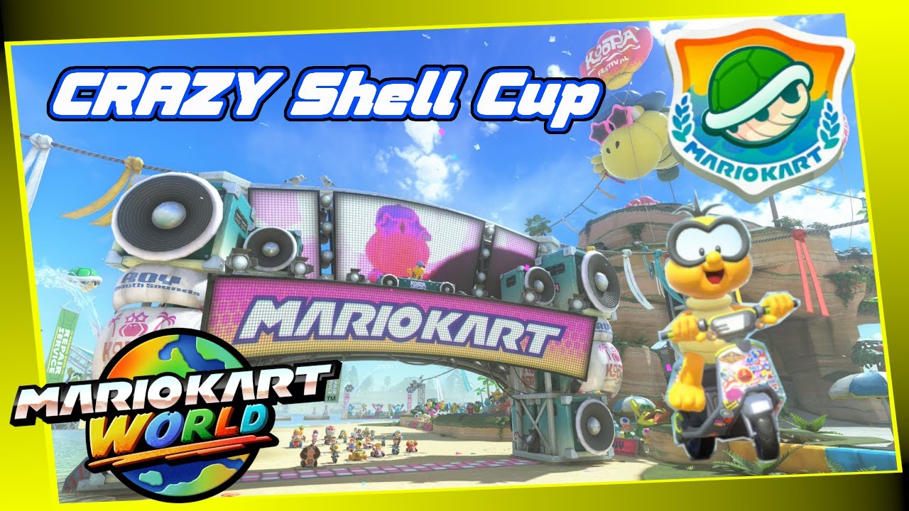 Mario Kart World! | Crazy Close Shell Cup CHAMPIONSHIP Finish! | Part #4
