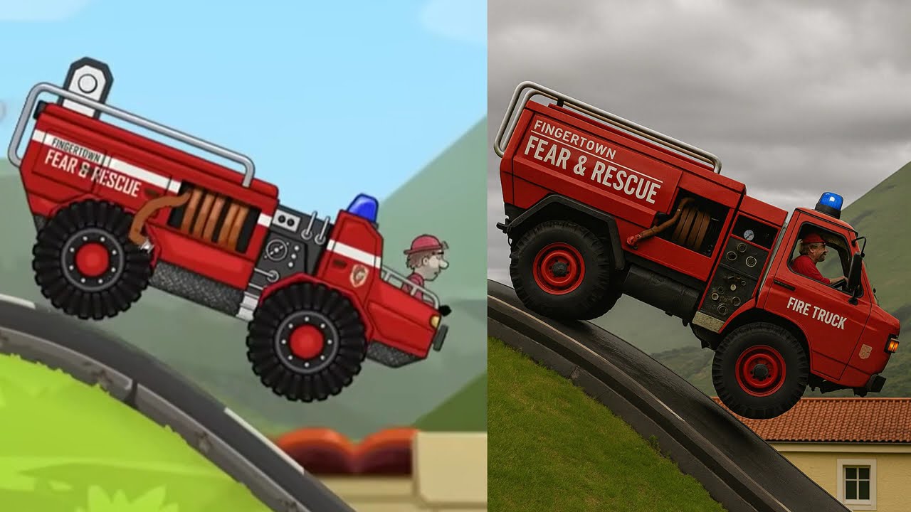 Hill Climb Racing in real life. Part 4