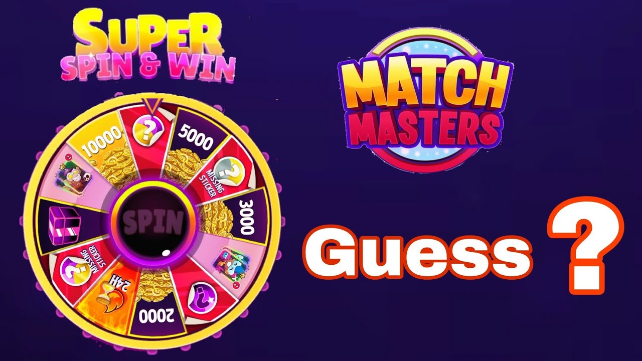 Match Masters Super Spin, Super Spin,    Match Match סופר ספין