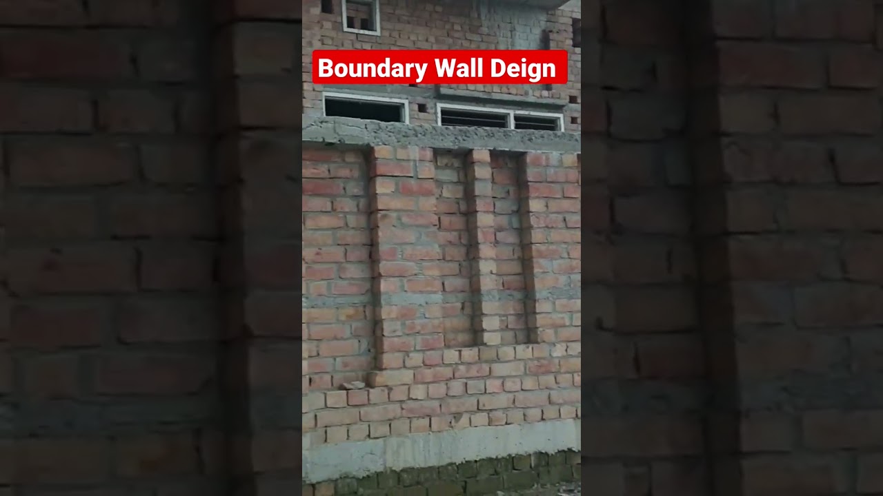 Beautiful ❤ Boundary Wall Design 👌🔥 #short