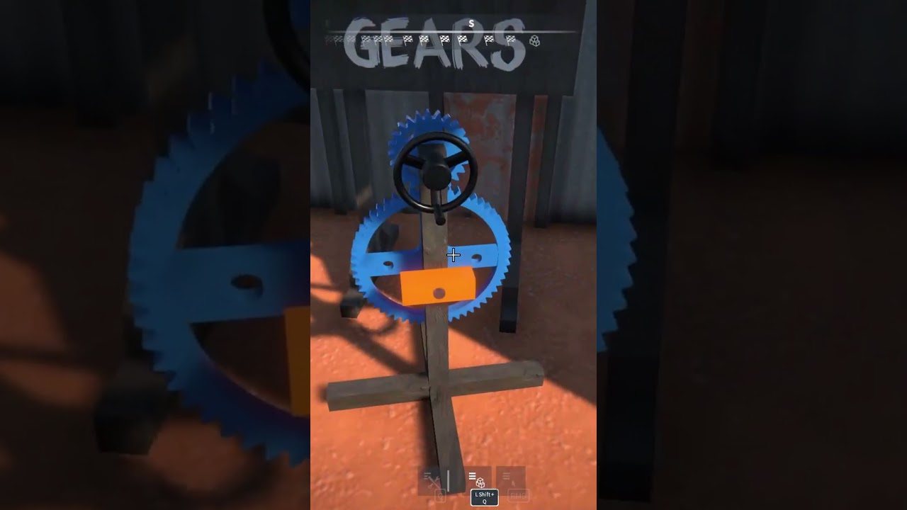 Gear Blocks &mdash; потрясающая игра! #gearblocks #песочница #физика