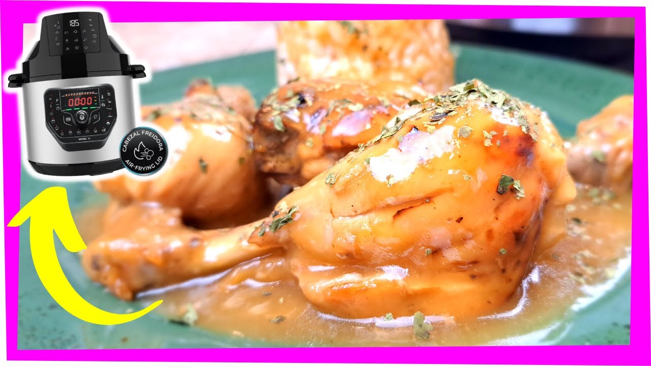 MUSLOS DE POLLO EN SALSA DE SOJA Y MIEL ➕ OPINIÓN de la OLLA GM H FRY de CECOTEC 🤔 ¿Merece la pena❓