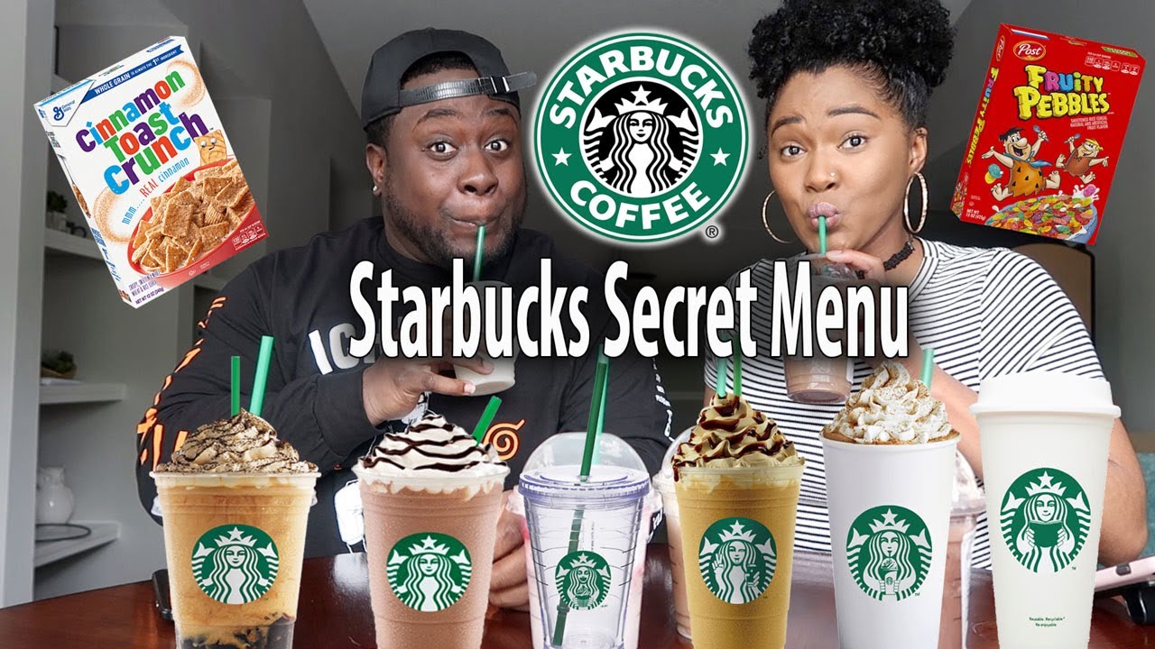 TASTING STARBUCKS SECRET MENU FOR THE FIRST TIME!!! (GONE WRONG)!