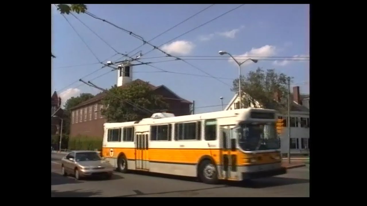 Trolleybuses | Trackless trolleys in Boston | Flyer E800