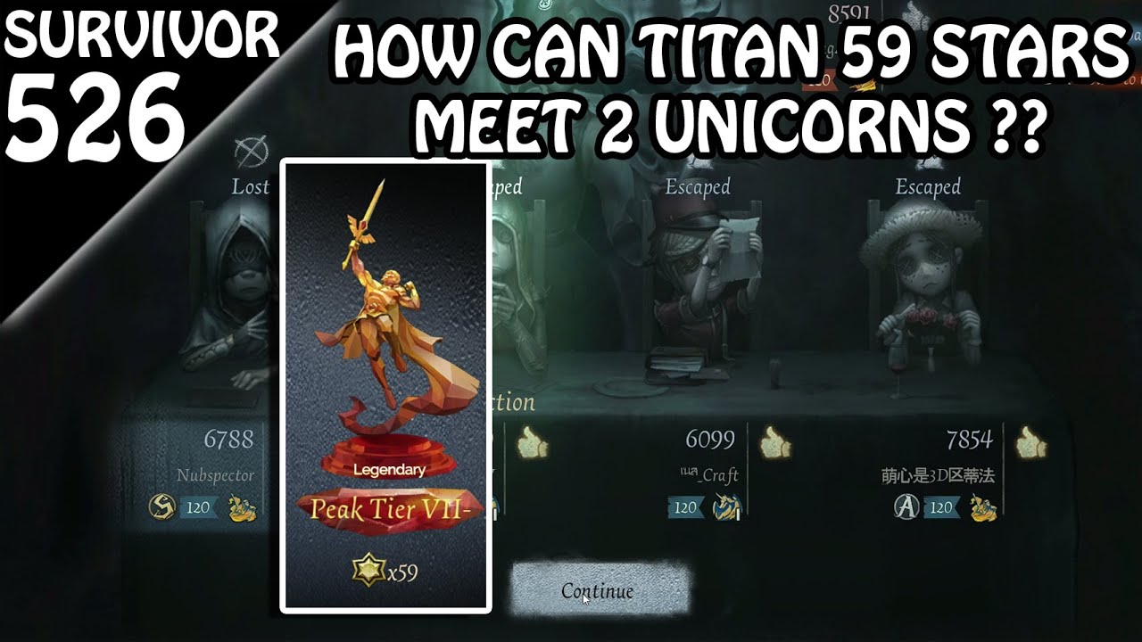 This is why I love NetEase - Survivor Rank #526 (Identity v)
