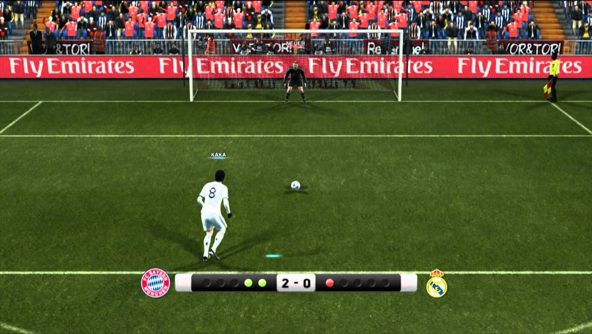 PES 12: Penaltis Real Madrid-Bayern de Munich Partido de Vuelta