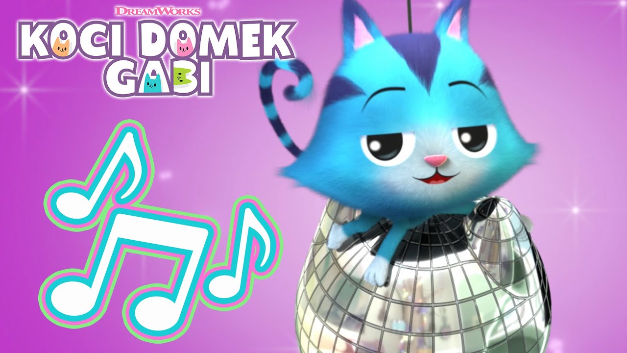 DJ Kocimiętka - kotek dnia | KOCI DOMEK GABI | Netflix