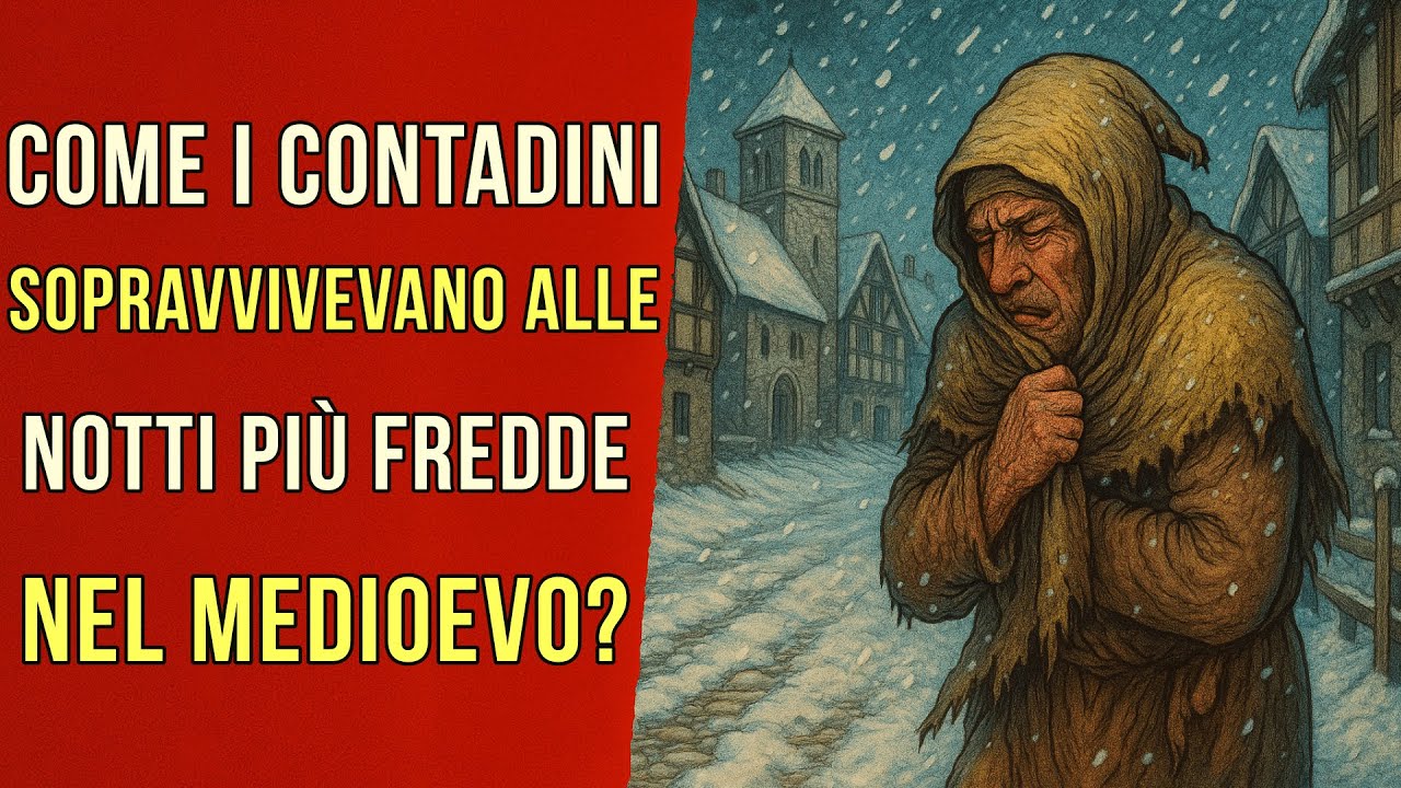 Come i contadini sopravvivevano alle notti PIÙ FREDDE nel medioevo?