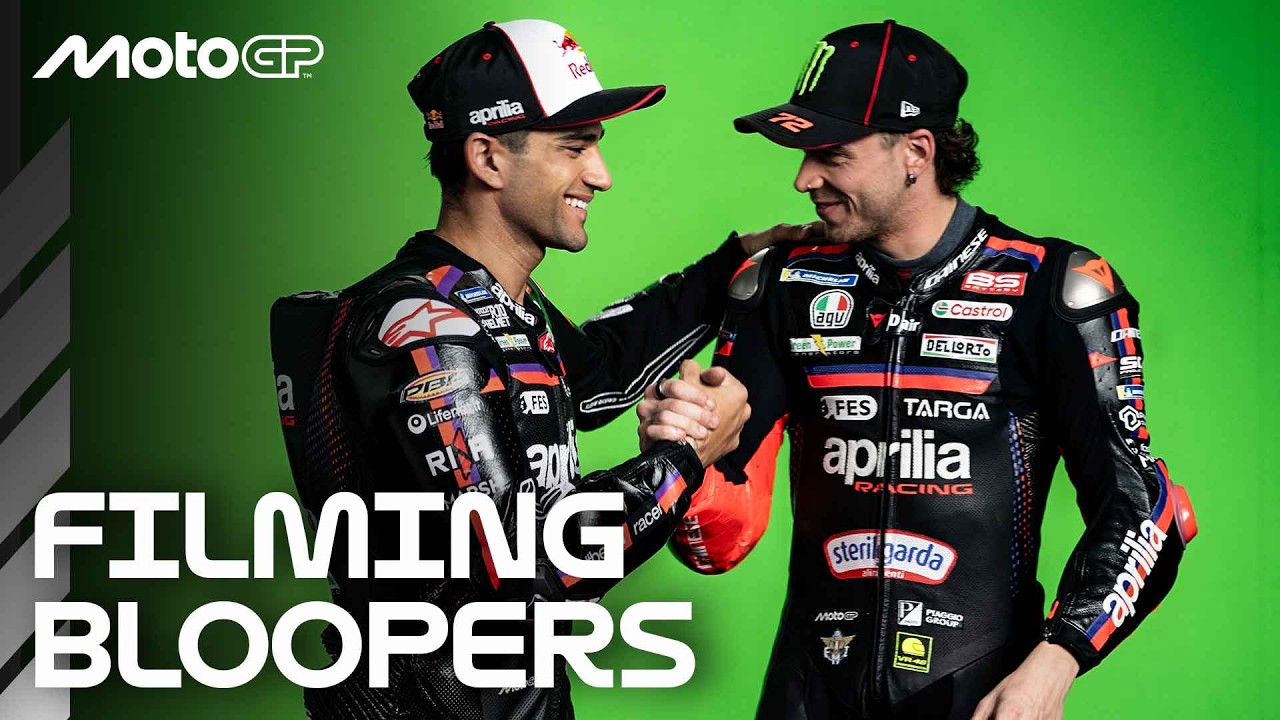MotoGP's 2026 Filming Bloopers! 😂🎬