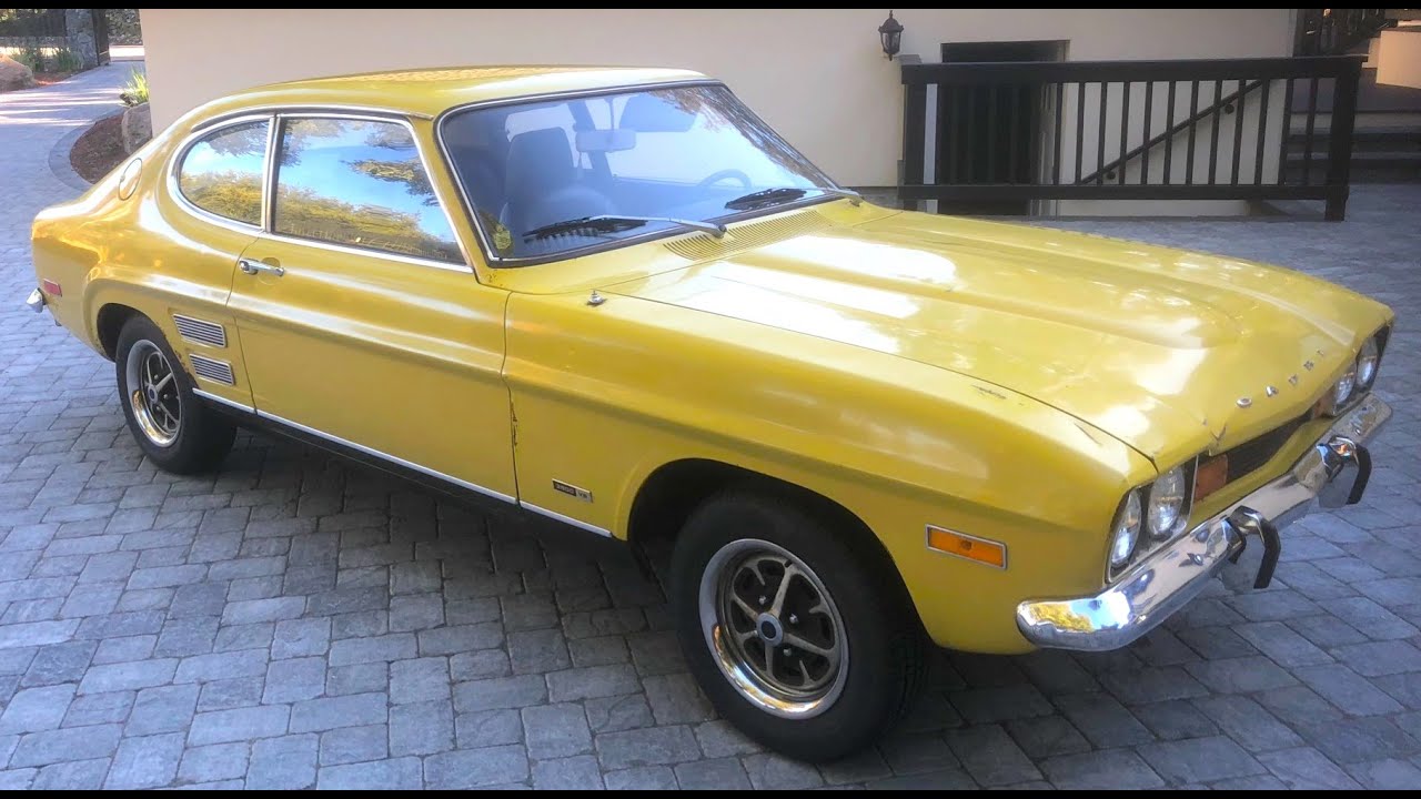 Автомобили наших родителей: Ford Capri 1973 года отца