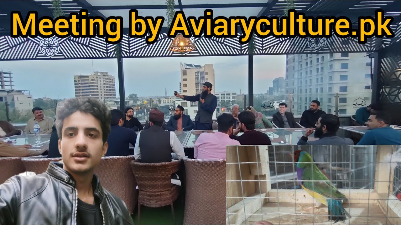 Meeting of all fanciers by Aviaryculture .pk|| Alhamdulillah Gouldian finch more chicks hatched||.