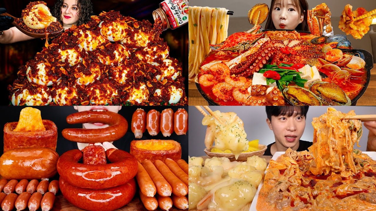 BEST *SATISFYING BIG BITES* MUKBANG ASMR COMPILATION pt.62