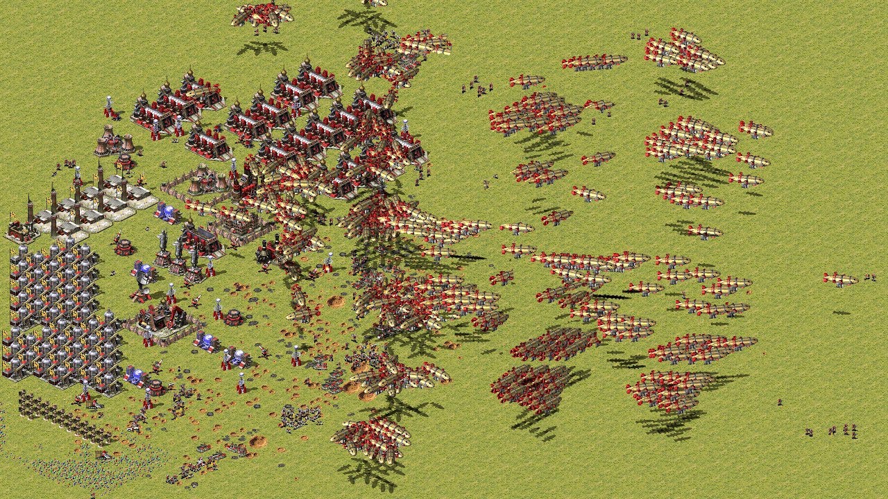 MASSIVE KIROV ATTACK - Red Alert 2 (4K Gameplay)