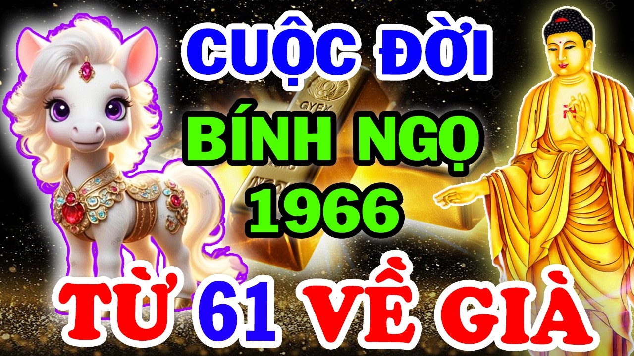 Bí Ẩn Trời Định Vận Mệnh Bính Ngọ 1966, Từ 61 Tuổi TIỀN BẠC ĐỔ VỀ KHÔNG KỊP ĐẾM, Đừng Dại Mà Bỏ Qua
