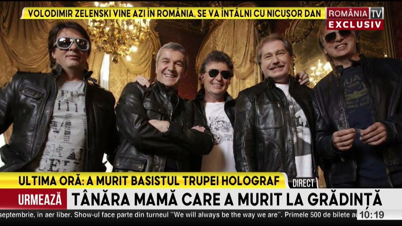 Doliu imens în muzica românească. A murit Iulian Vrabete, basistul trupei Holograf