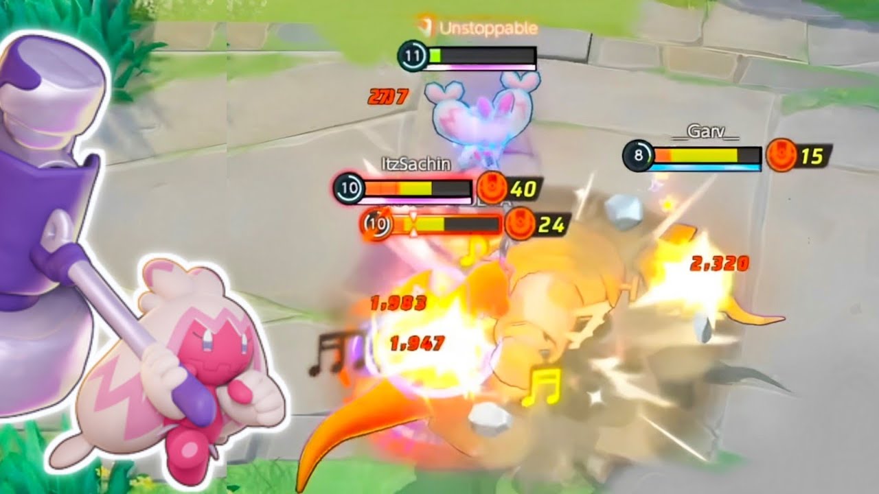 Пользователи Tinkaton, будьте как... | Клипы Pokemon UNITE