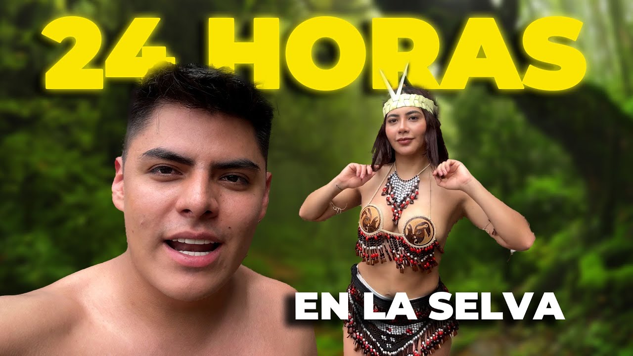 24 HORAS viviendo en la AMAZONÍA ecuatoriana 😱👇🏻 | Kike Jav