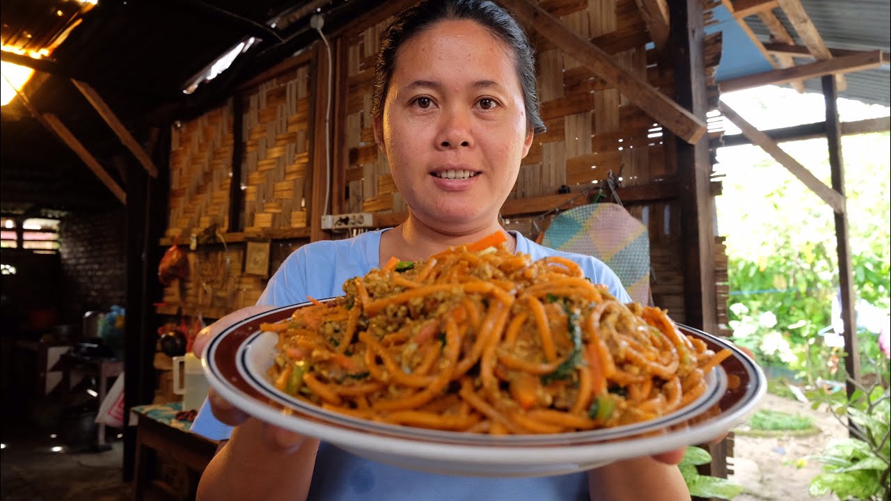 Masak Mie Gomak Goreng Bumbu Andaliman