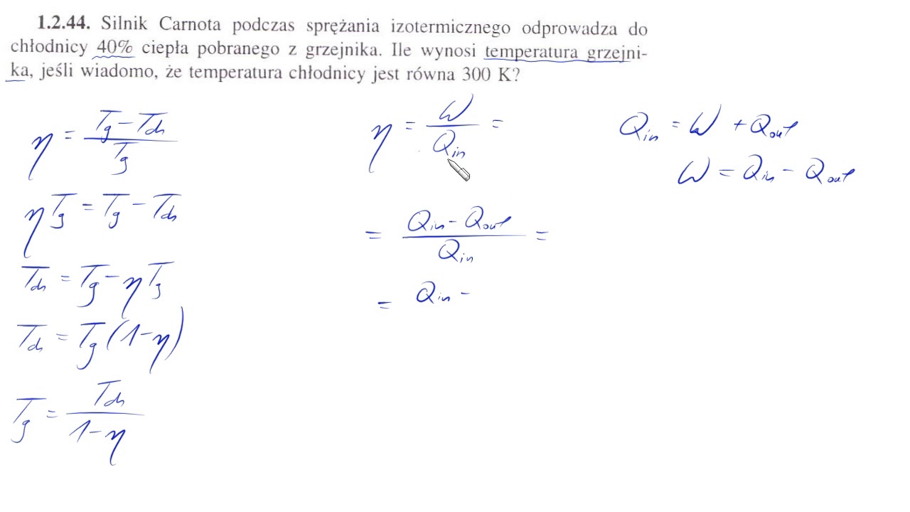 Sprawność silnika Carnota