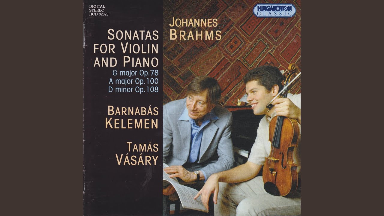 Sonata in G major for Violin and Piano, Op. 78 II. Adagio