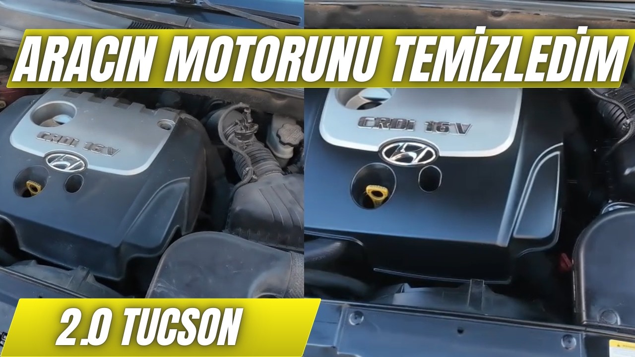 Motor Nasıl Temizlenir? CarPro MultiX & Würth ile Motor Temizliği | Öncesi Sonrası