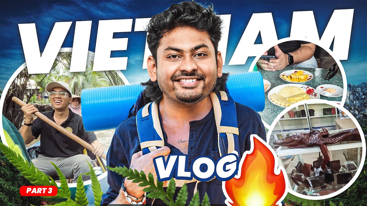 VIETNAMESE GUY TRYING INDIAN BAD WORDS 😁😆 | VIETNAM JUNGLE VLOG PART 2