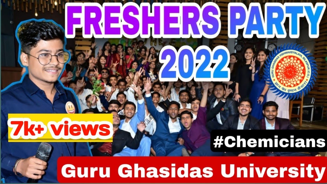 Freshers party 2022 ✨ । Guru ghasidas university Bilaspur । Part - 1 ।#ggu #freshers  #freshersparty