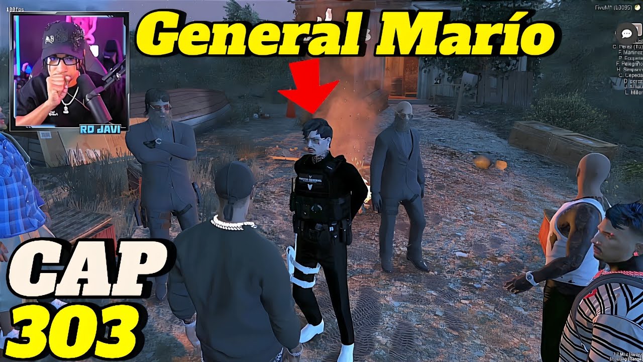 RDjavi: ¡El Barbu Secuestra Al General Salazar! | Charla Importante - GTA RP